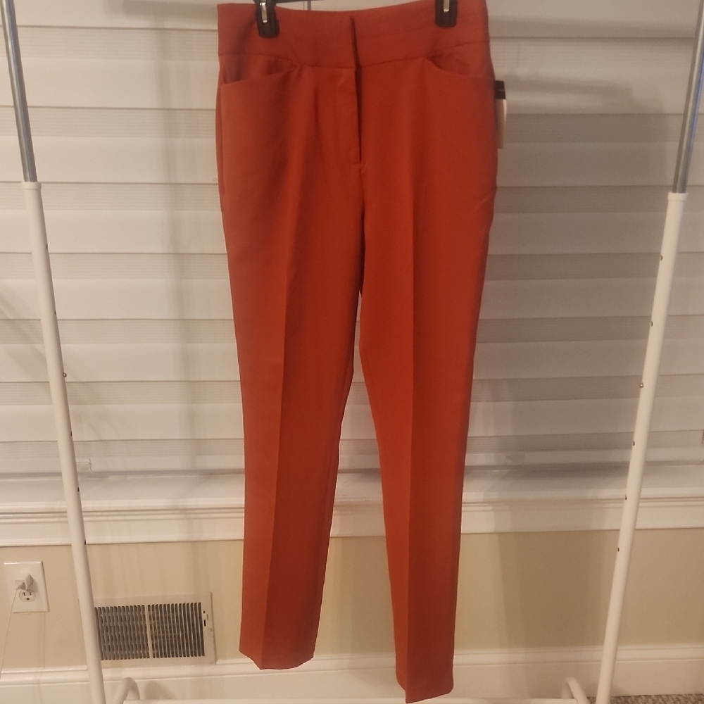 TAHARI ASL Straight Leg Pants Size 8 - Picture 3 of 6